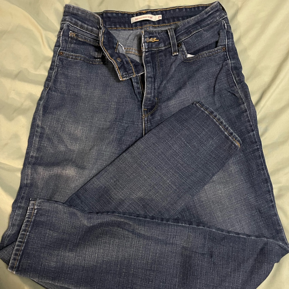 Levi 721 High Rise Skinny 29